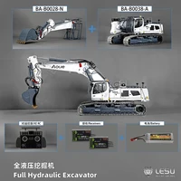 Pre-order LESU 960 1/14 RC Hydraulic Excavator Heavy Duty Metal Earth Digger Radio Control Construction Vehicles Model RC Toy 1