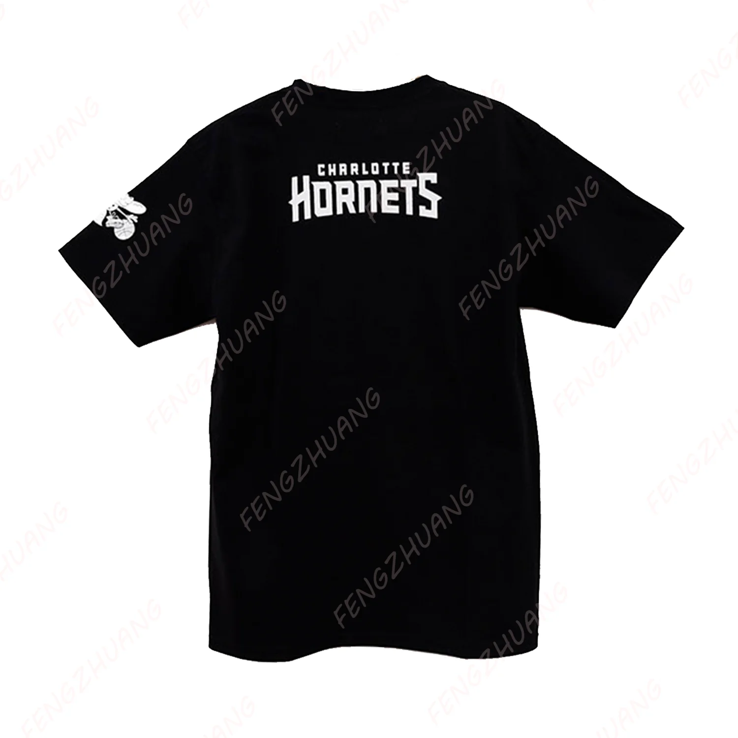 Charlotte Hornet v2 Men Women Cotton T-shirt Fashion Big Size Top Short Sleeve Streetwear Classic Print Adult&Kid Tee 2