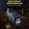 1FNIRSI NVS-20 4K Monocular Telescope Day And Night Use Photo Video Shootings 5x Digital Zoom Hunting Boating Optical Imager 3