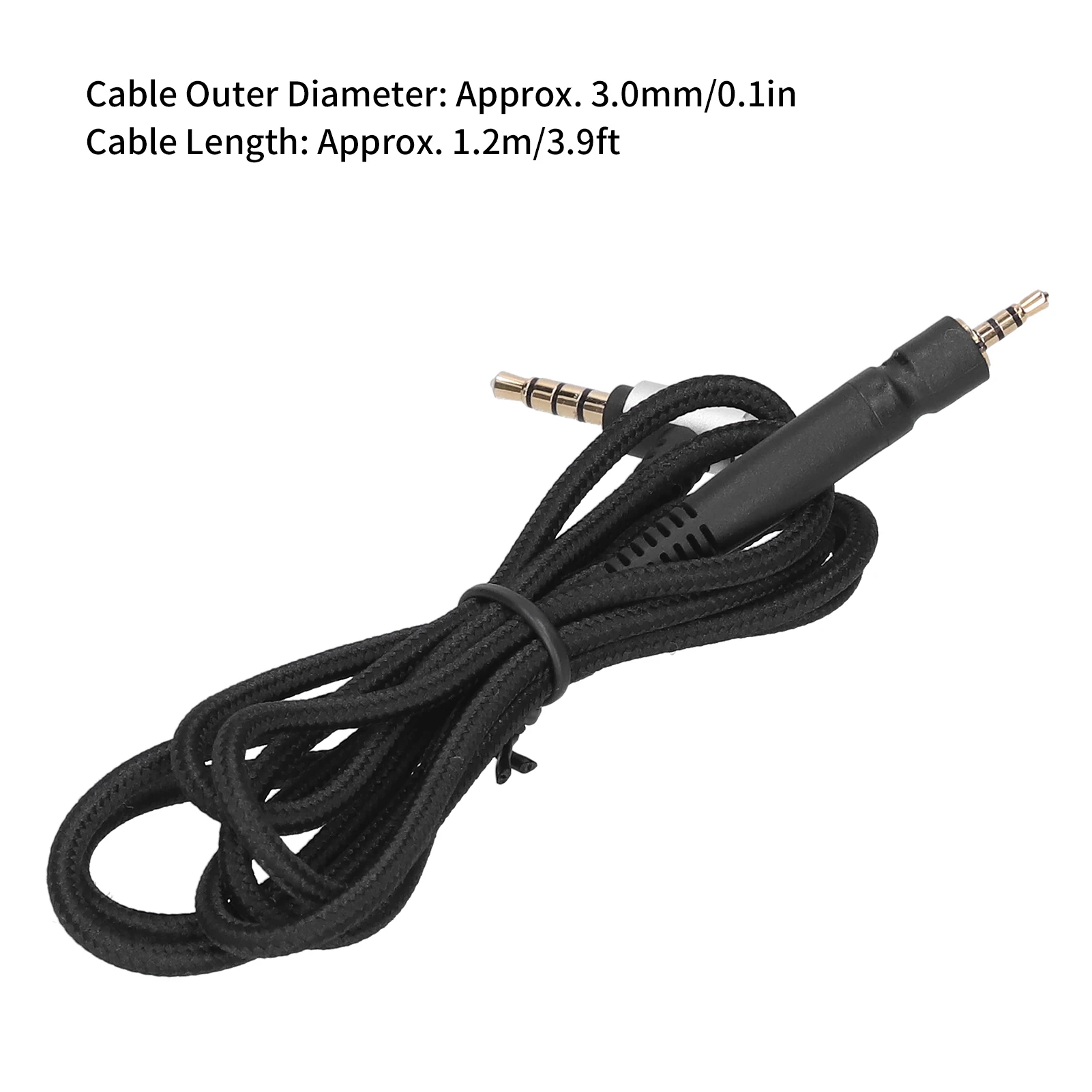 Headphone 3.5mm Audio Cable Headphone Audio Cable for Sennheiser G4ME ONE/GAME ZERO/PC373D/GSP350/GSP500/GSP600 Headphone Cord