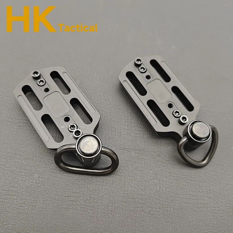 

Новый рельсовый адаптер QD MLOK для Mlok, рельсовый адаптер быстрого крепления QD, поворотный ремешок, адаптер для охотничьего оружия, аксессуары