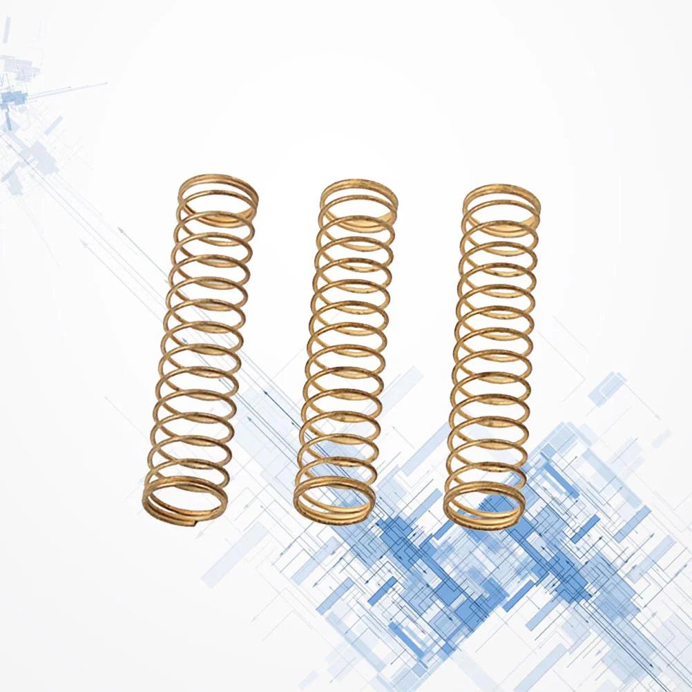 

3pcs Trumpet Repairing Parts Brass Spring Trumpet Spring Wind Woodwind Instrument Parts CB11 (Golden)