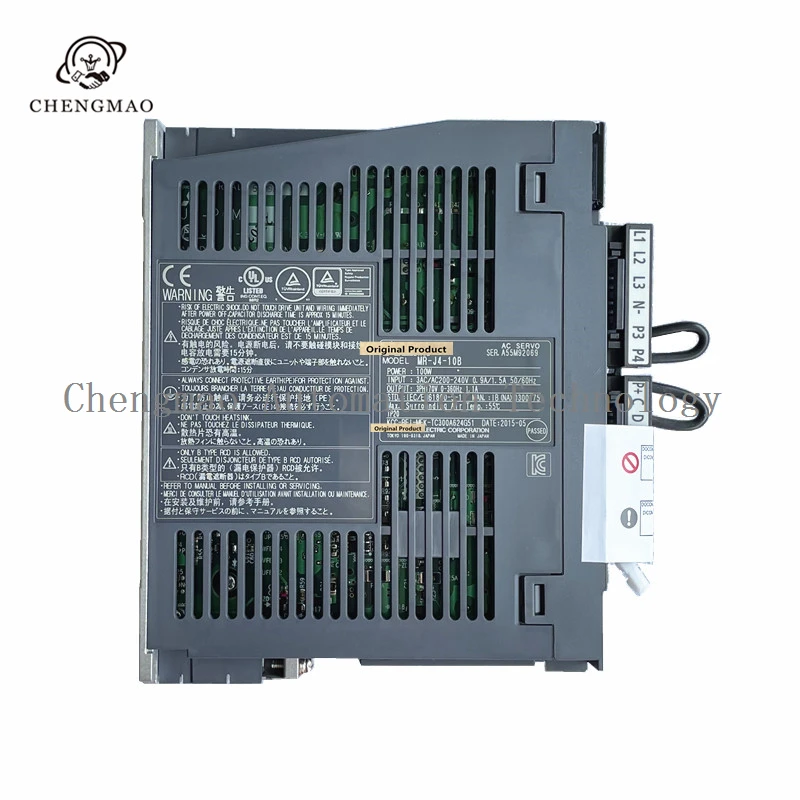 Original PLC Servo Motor Driver MR-J4-10B-RJ MR-J4-20B-RJ MR-J4-60B-RJ MR-J4-70B-RJ MR-J4-100B-RJ MR-J4-200B-RJ
