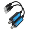 1Pair 10/100Mbps 1CH Passive IP NVR Coaxial Transmitter Receiver Extender for IP NVR Camera Extender over Coax for NVR 2