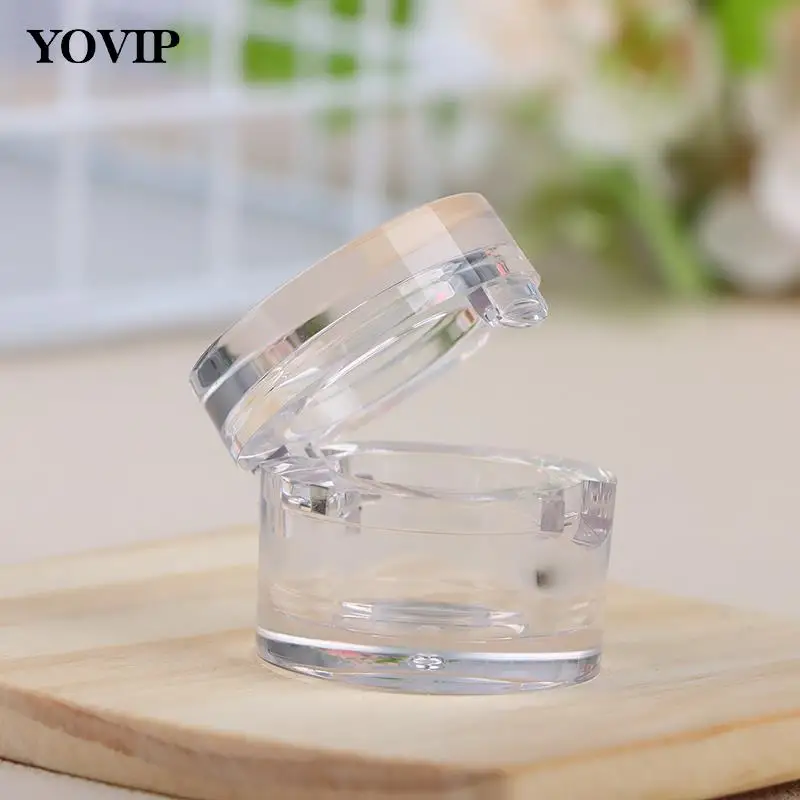 

1Pc 5g Empty Lip Masque Box Multi-purpose Refillable Convenient Travel Empty Lip Balm Makeup Jar Pot For Outdoor Supplies