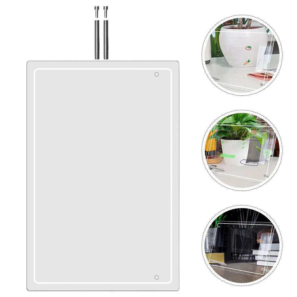 Desk Whiteboard White Board Desktop Whiteboard Desktop Memo Board Write Note Board White Drawing Board Stickers