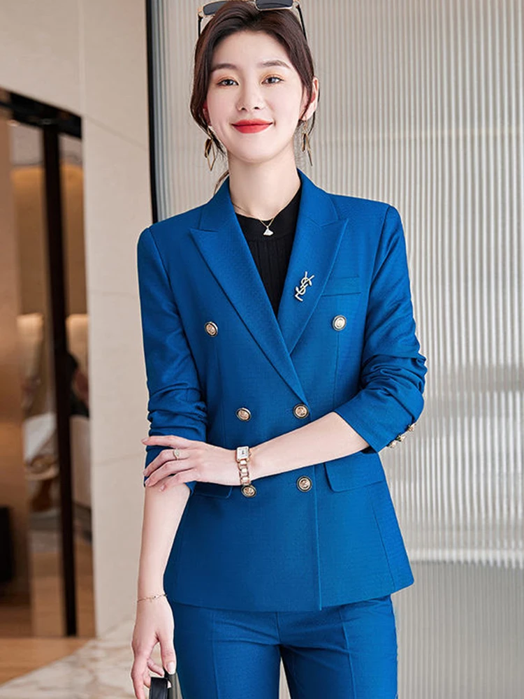 Fashion Casual Color Lady Plus Size Office Blazer For Woman