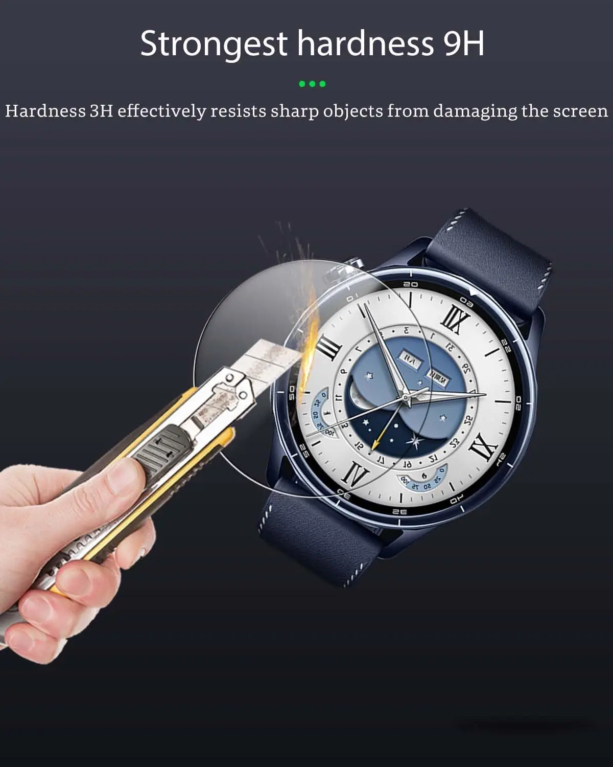 Tempered Glass Screen Protector - Anti-Scratch Protective Film with 9H Hardness