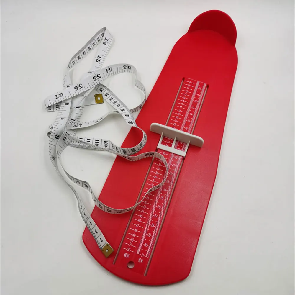 Foot Length Measuring Ruler Sturdy Clear Marking Easy To Carry Fine Workmanship Very Practical Tools Shoe Size Meter Convenient