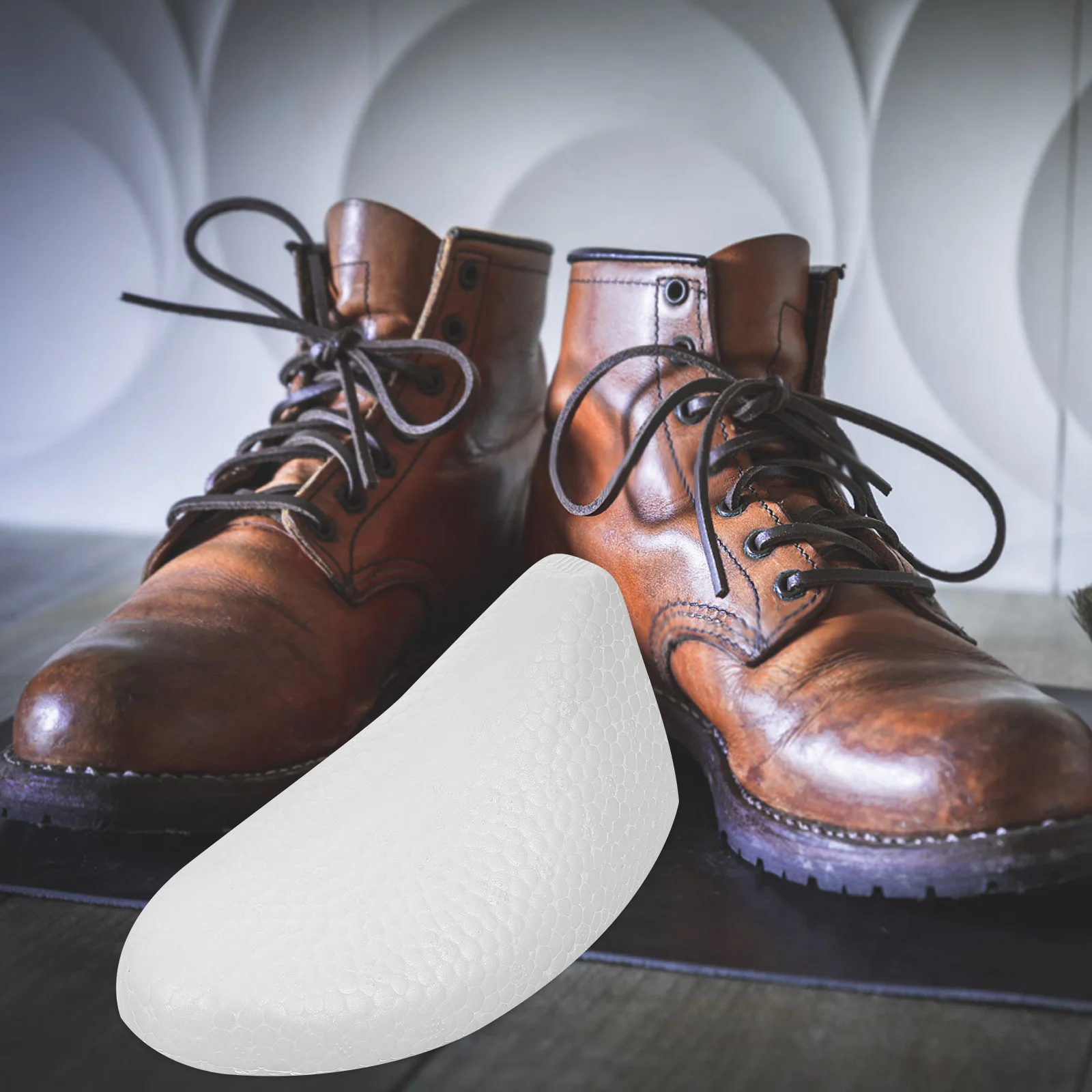 10 Pairs Foam Shoe Inserts Support Disposable Soft Boot Inserts Men Shoe Form Expander Dressing Aids Foam shoe inserts