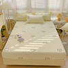 Bonenjoy Bed Sheets Single Size Mattress Protector Cartoon Style Bed Linen sabanas Skin-friendly Fitted Sheet (No Pillowcase) 1