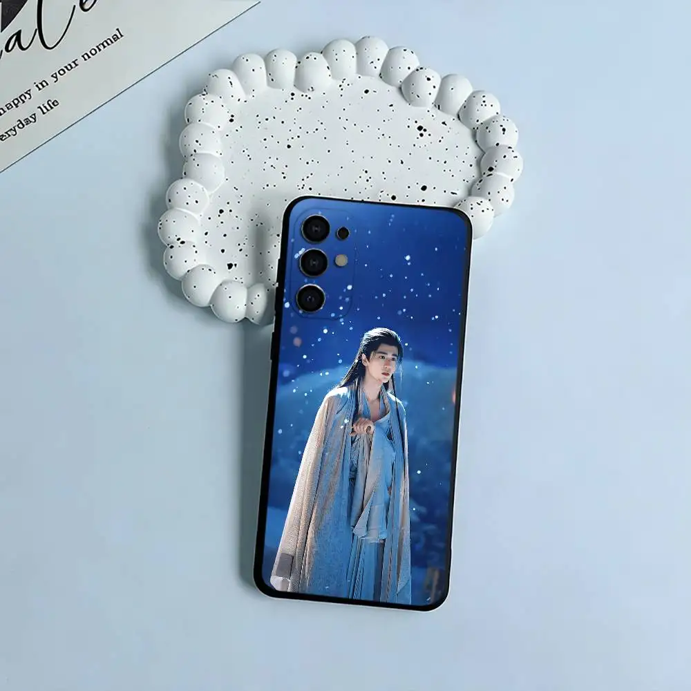 Elegant Black Soft Silicone Phone Case by C-Chasing Jade