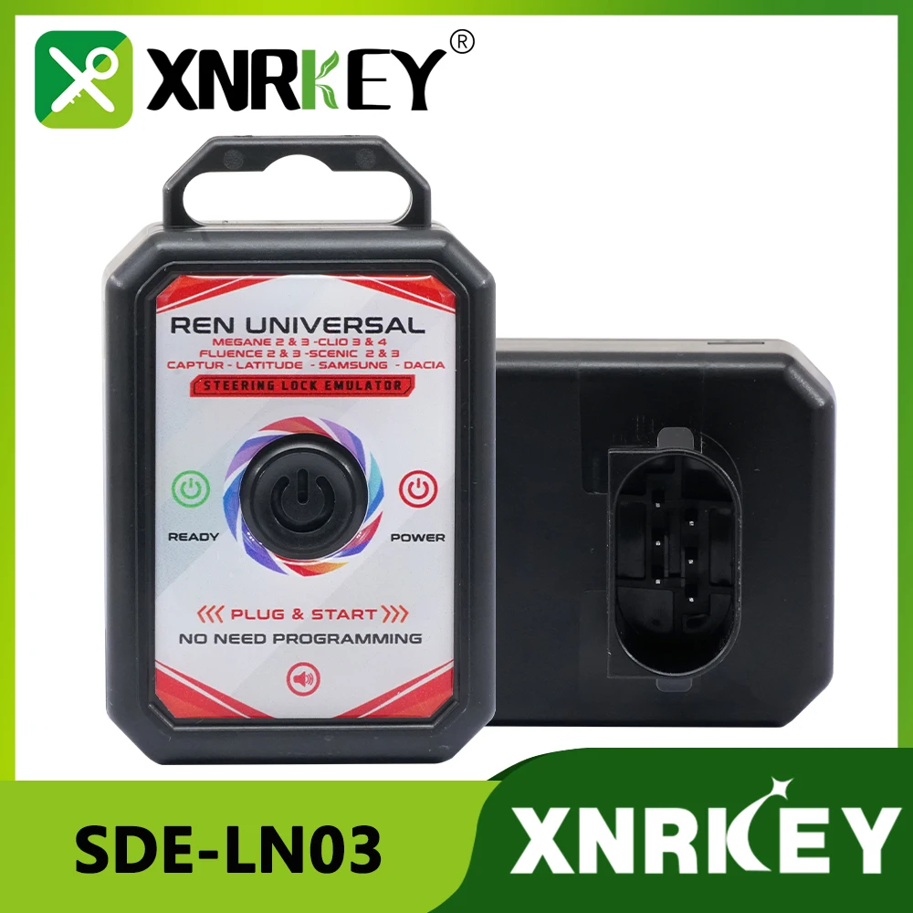 

XNRKEY для Renault Samsung Универсальный эмулятор рулевого замка Megane 3 Megan 2 Clio 4 Clio 3 Captur-Scenic-Fluence 3 & 2