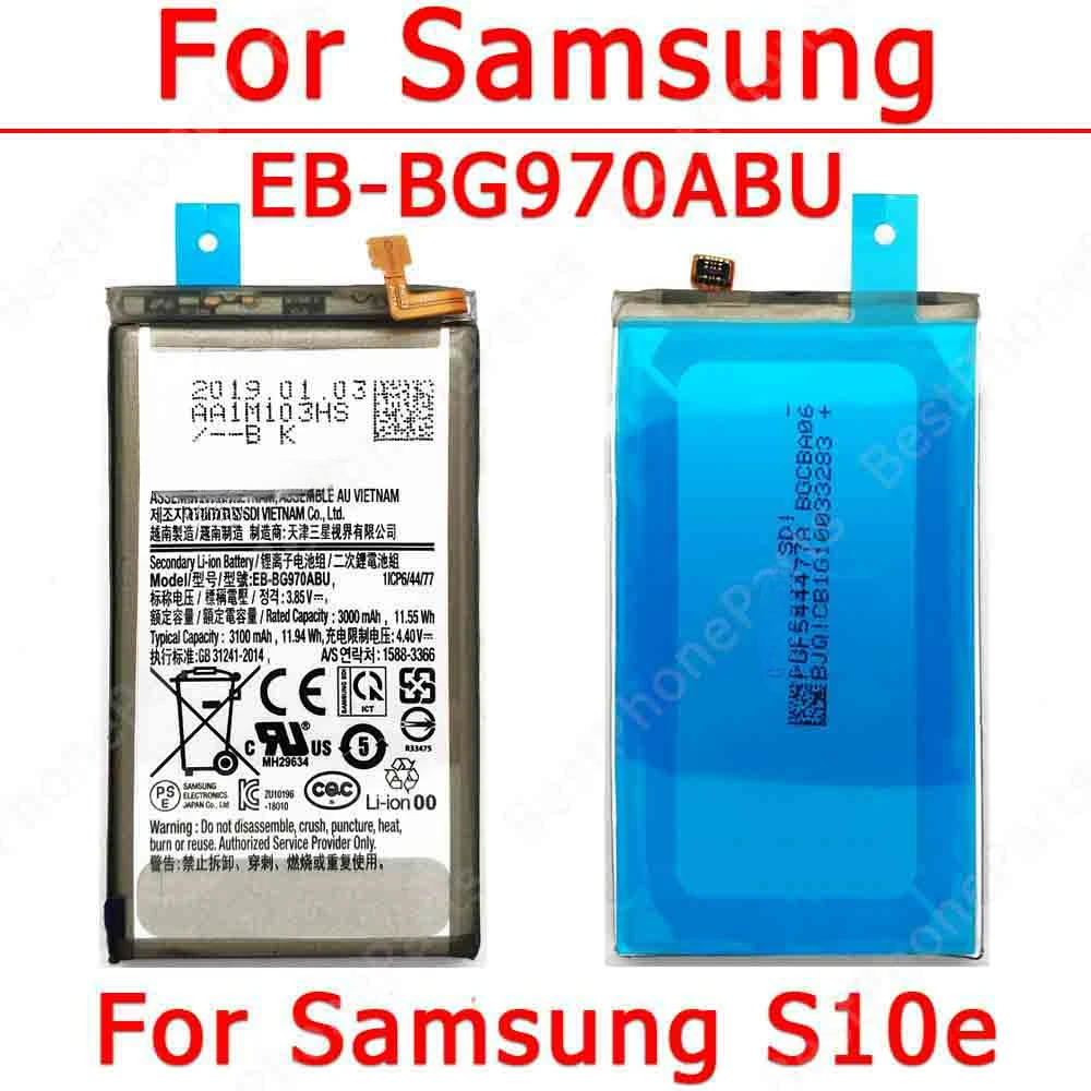 High-Performance Li-ion Battery Replacement for Samsung Smartphones