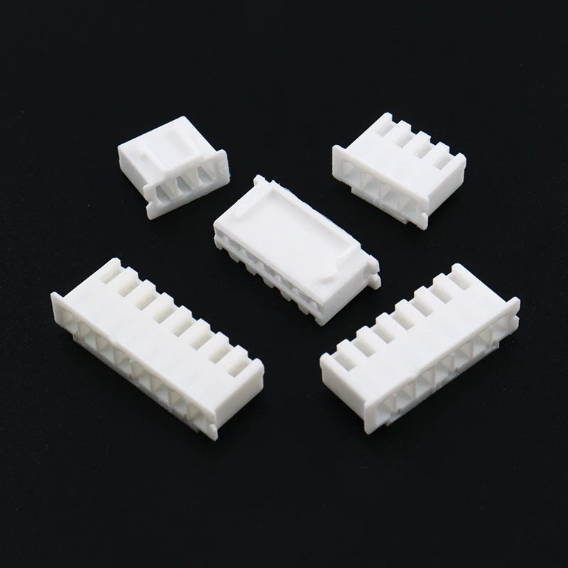 

50pcs XH2.54-2P/3P/4P/5P/6P/7P/8P/9P/10P 2.54mm Connector Housing Case XH2.54