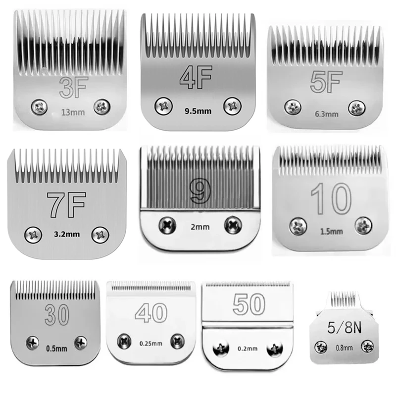 Professional Pet Clipper Blade Replacement A5 Blade Fit Most Andis Compatible with Oster A5 Wahl KM Series Clippers barber hair clipper blade,pet grooming clipper