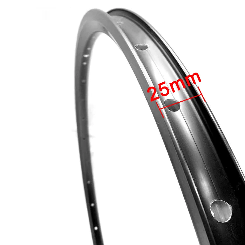 1個/2個 マウンテンバイクリム 22/24/26/27.5インチ 24/32/36H 二層