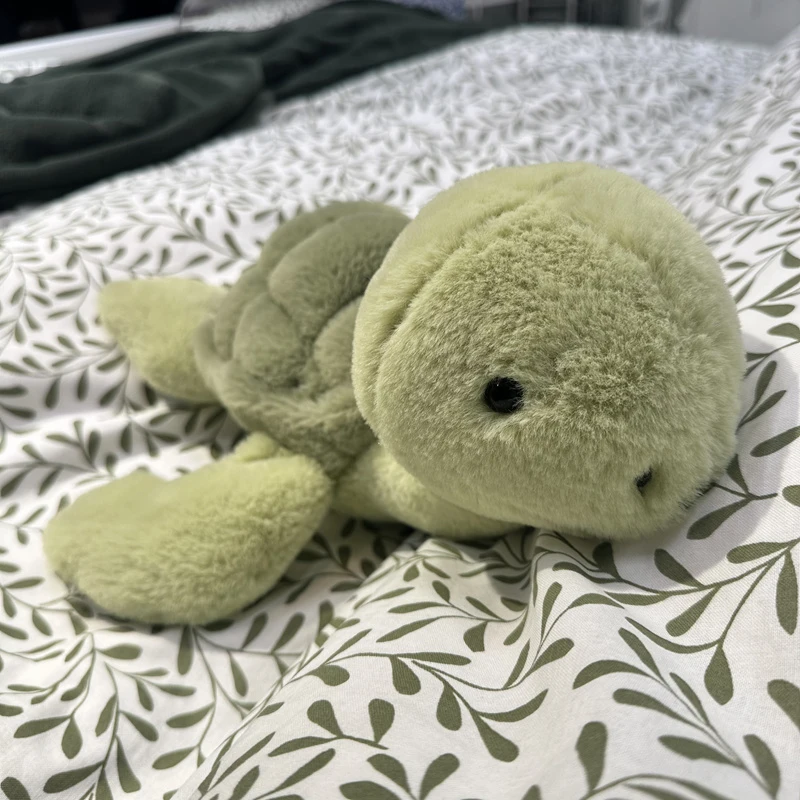 Realistic Sea Turtle Plush Toy 2