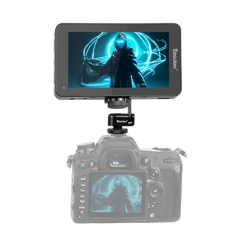 Desview Camera Field Monitor 2800Nits High Brightness 4K 60HZ HD Touch Screen Monitor 1920x1080 3D LUT for DSLR Camera