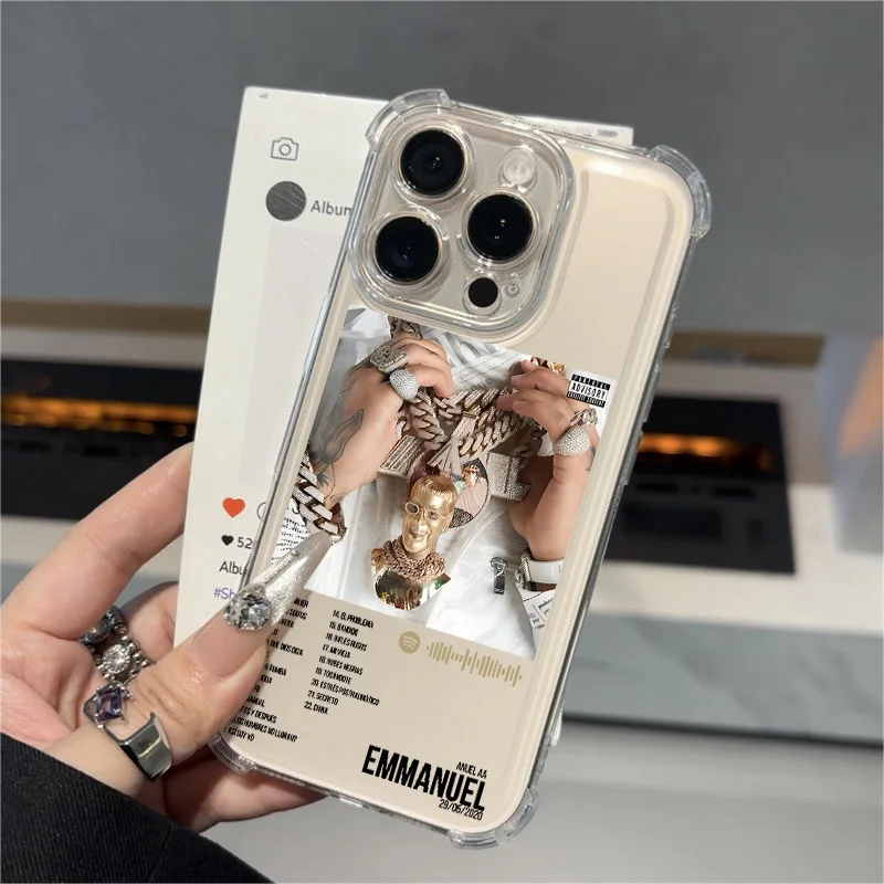 Stylish Rapper Anuel AA Themed Phone Case