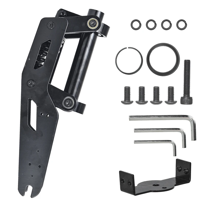 Forcella Ammortizzata Anteriore Con Molla Per Monopattino Elettrico Xiaomi M365, Pro, 1S. Sostituzione Diretta, Kit Completo.