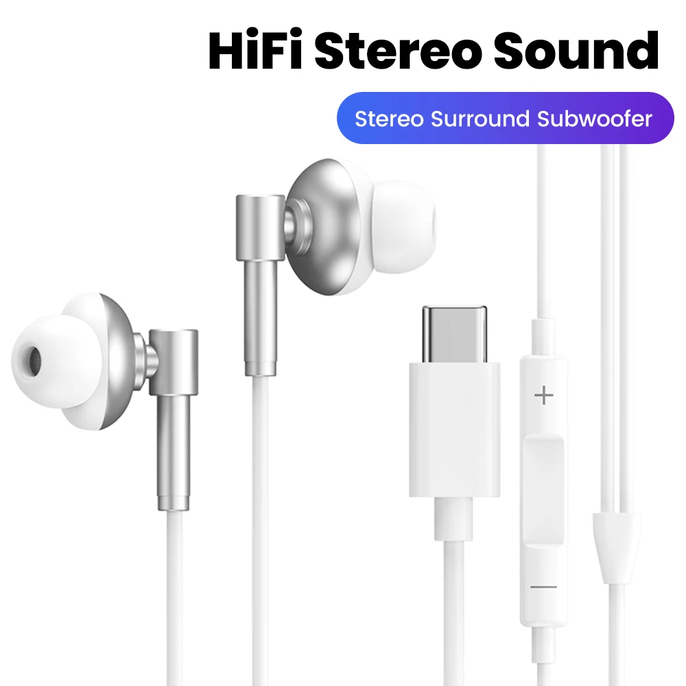 3.5mm Wired Headphones In Ear Headset Wired Earphones with Microphone Bass Stereo Earbuds Sports In-line Control For Phones 3