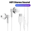 3.5mm Wired Headphones In Ear Headset Wired Earphones with Microphone Bass Stereo Earbuds Sports In-line Control For Phones 3