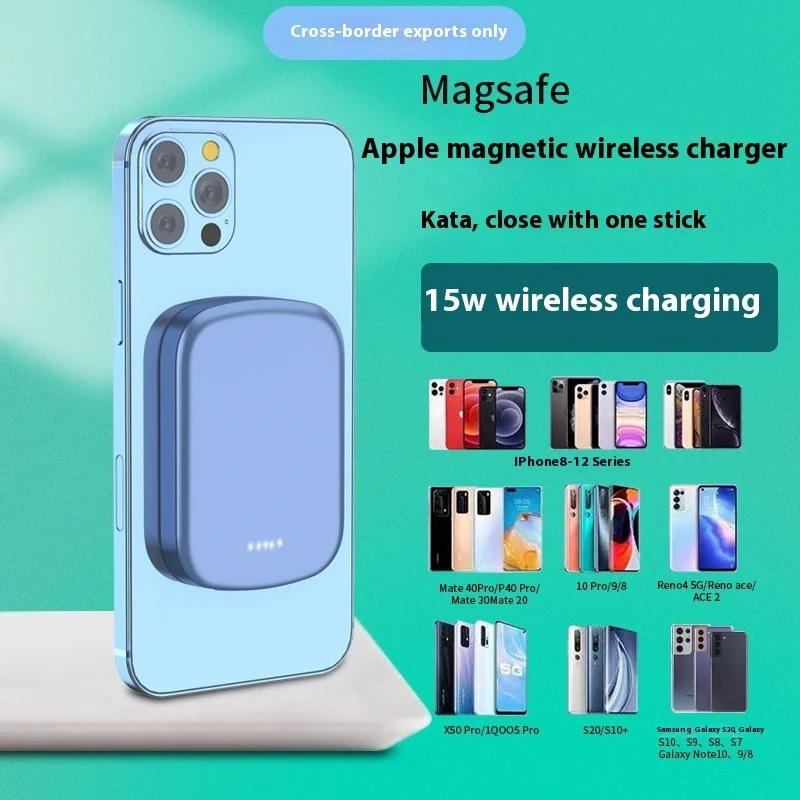 Xilecaly 10000mAh Magsafe Power Bank PD20W Wireless Fast Charge External Battery Magnetic Portable Charger for iPhone 16 Samsung 2