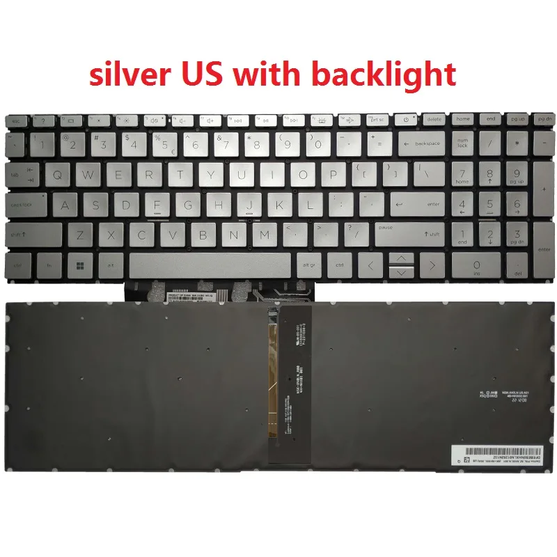 silver US backlit