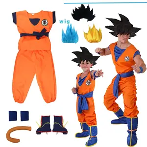 Dragon Ball Anime Cosplay Costume pour Enfants, Son Goku Gui, Vêtements  pour Enfants, Halloween, Toussainfluffy Day Performance Outfit, Adulte -  AliExpress