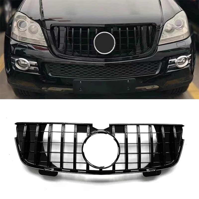 

Front Bumper Grille Grill For Mercedes Benz GL Class X164 GL350 GL450 GL500 GL550 2007-2009 Upgrade GT Style Grills