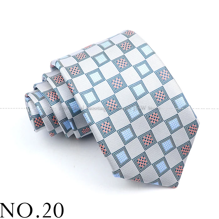 Neue Design Hochzeit Business Männer Krawatte Grün Lila Blau Plaid Krawatten Männer Business Dropshipping Bräutigam Kragen Zubehör Geschenk – Detail 20
