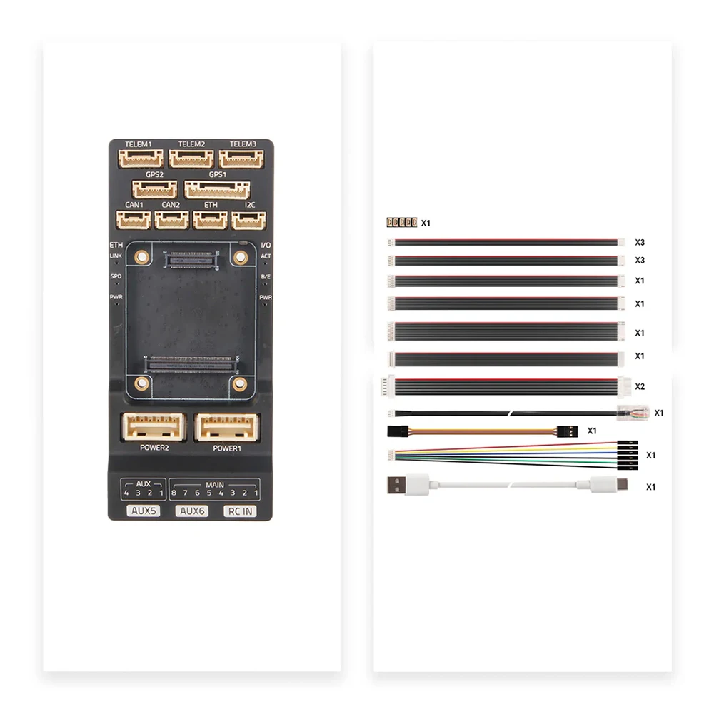 Holybro Pixhawk V2A V2B Mini RPi CM4 Baseboard / Can Be Used W/6X 5X and Any FC That Follow The Pixhawk Autopilot Bus  Standard thumbnail 4