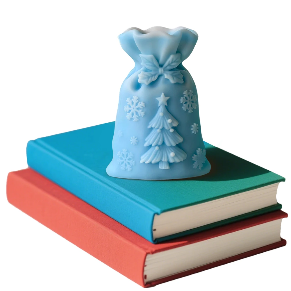 Silicone Christmas Molds for DIY Candle Making and Resin Crafts