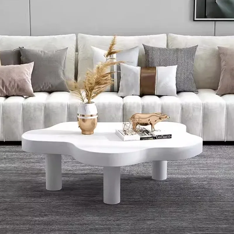 Organizer Books Italian Industrial Simple Coffee Table Salon Luxury Designer Modern Corner Living Room Decor Entryway Furniture