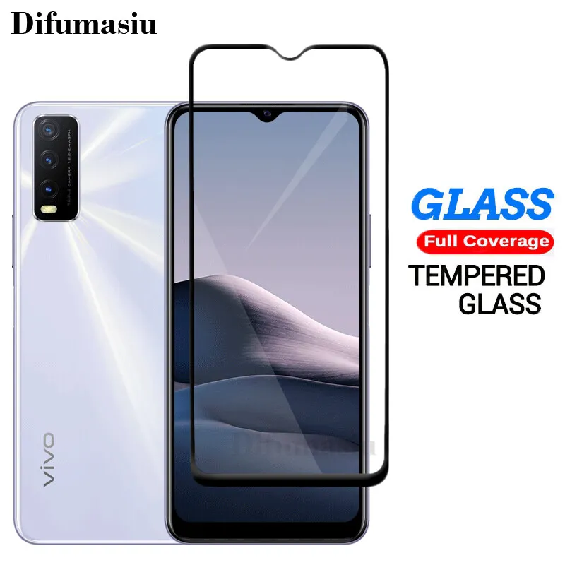 

For Vivo Y20i 2021 Tempered Glass Vivo Y02S Y16 Y01A Y22S Y35 Y30 5G Y33T Y21T Y33S Y15S Y52 Y76 5G Y20SG Y11 Screen Protectors