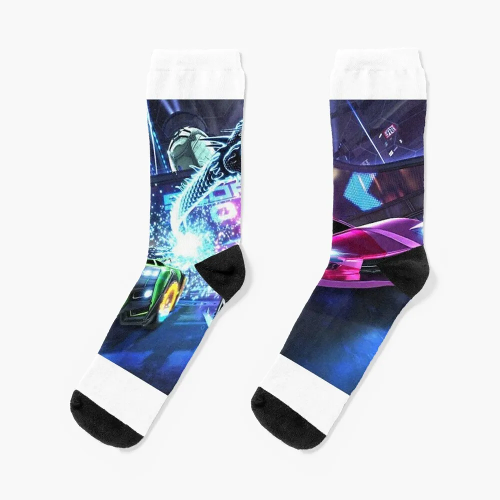 Flash Rocket League Socks Mens Fashion