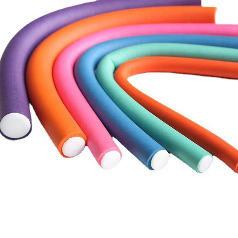 10 Varilla rizadora sin calor para perezosos, rodillos sin