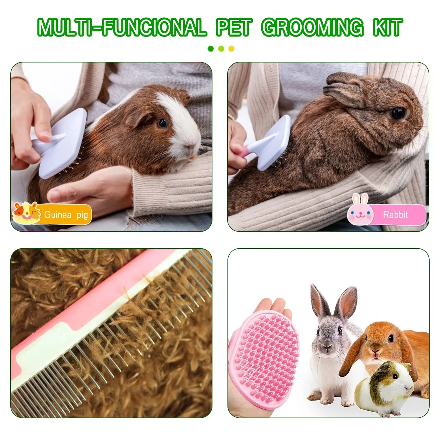 Pet grooming kit image 3
