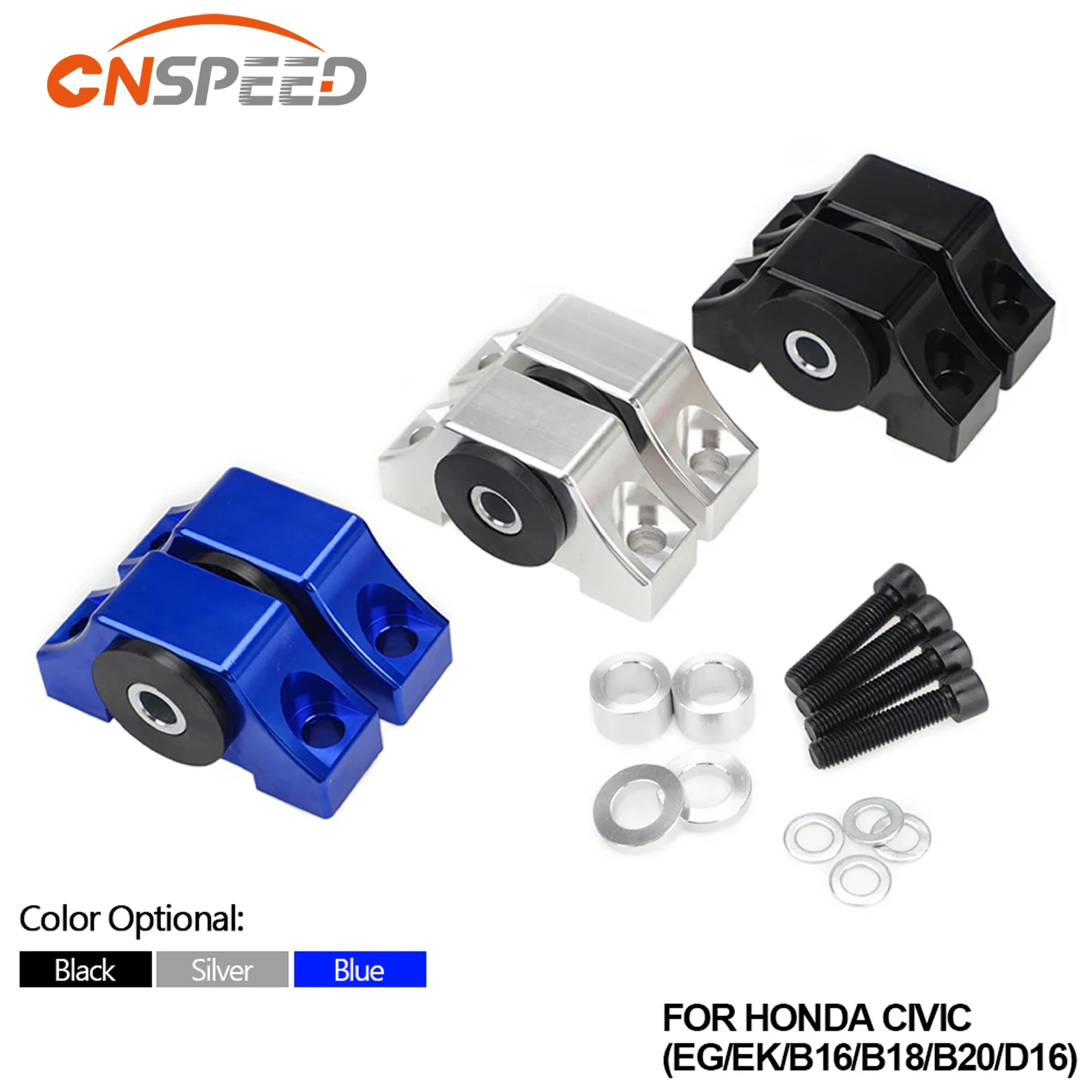 Billet Motor Torque Mount Kit for Honda Civic EG EK Engine B16 B18 B20 D16 D15 engine mount bracket