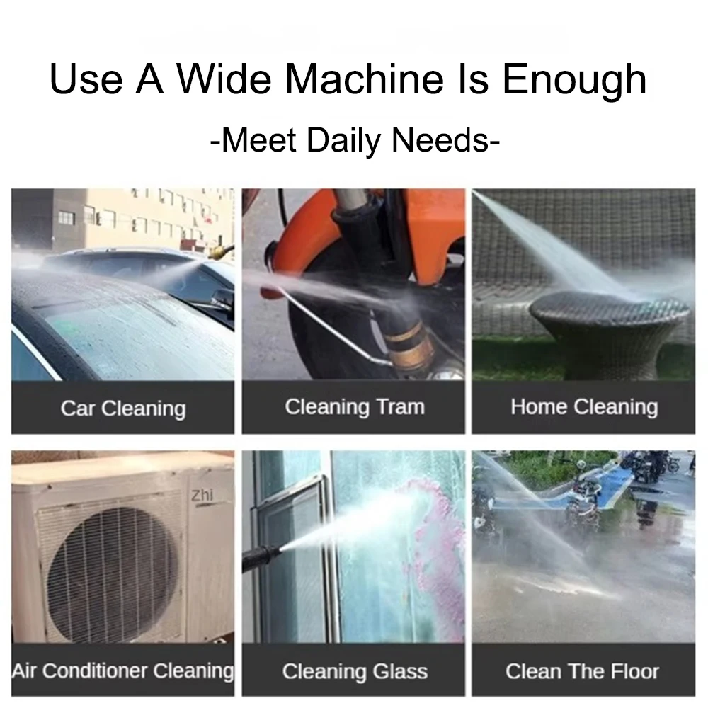 Newest 3000W Electric High Pressure Washer Powerful Car Wash Gun 220V/110V Home&Car Wash Cleaning Machine For Garden Washing