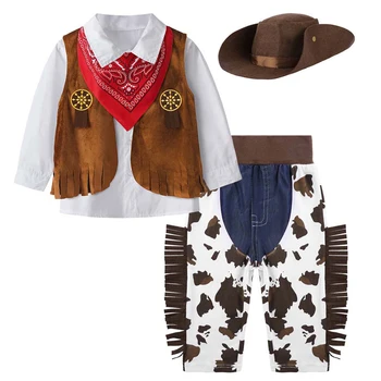 Kids Western Cowboy Costume 1