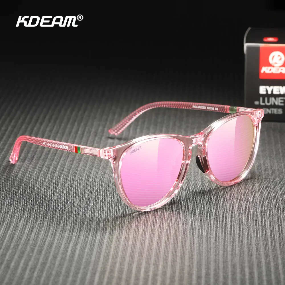 KDEAM Vintage Women's Polarized Sunglasses - Stylish Sun-Filtering Eyewear