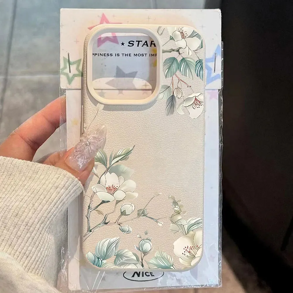Trendy Floral Peony Phone Case Cover