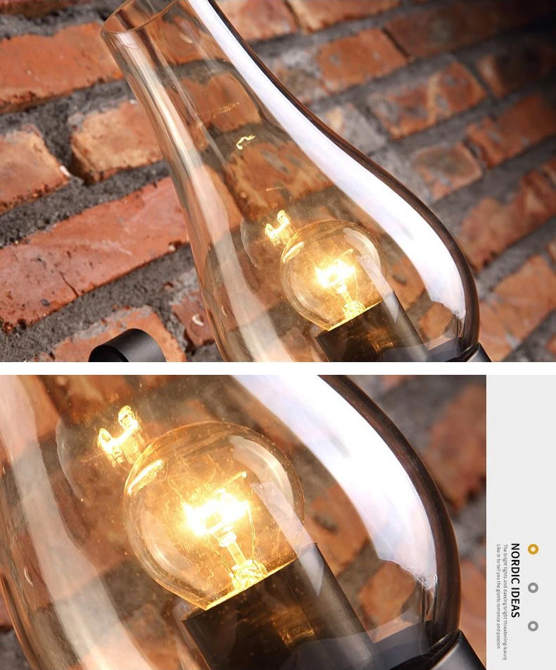 Loft industrial style wall lamp image 6