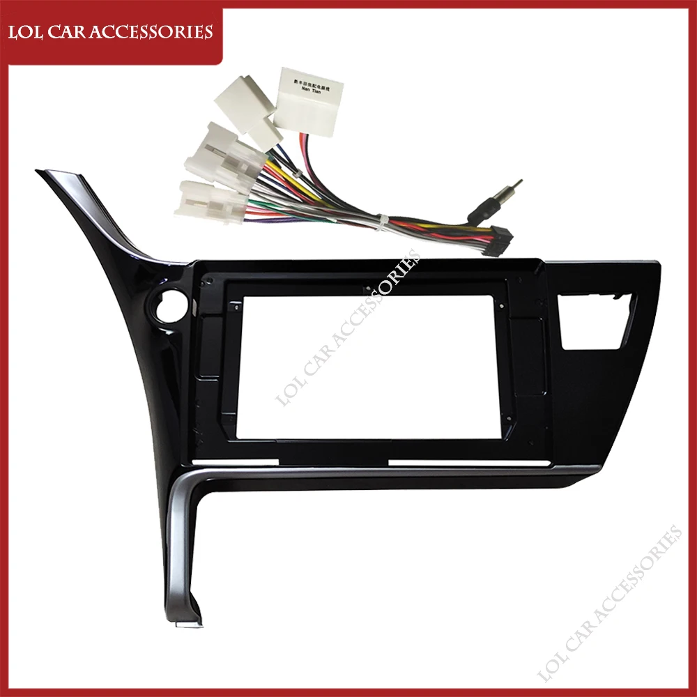 TOYOTA Corolla Levin 2017-2019  10.1 ġ   ׷ GPS MP5 ȵ̵ ÷̾ 2 Din Fascias г    Ŀ
