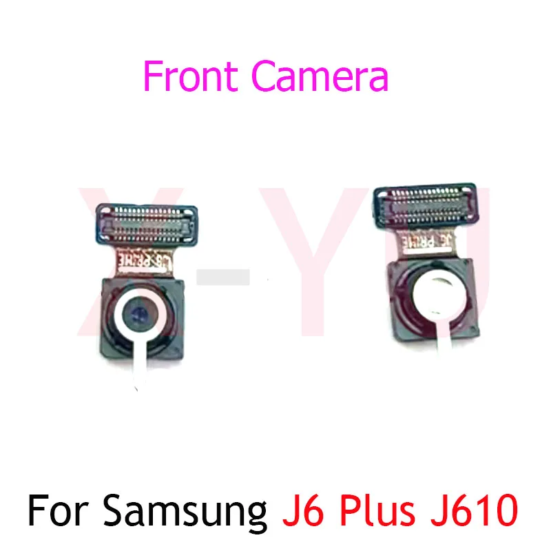 

For Samsung Galaxy J4 Plus J415 / J6 Plus J610 Rear Back Big Front Camera Module Flex Cable Repair Parts