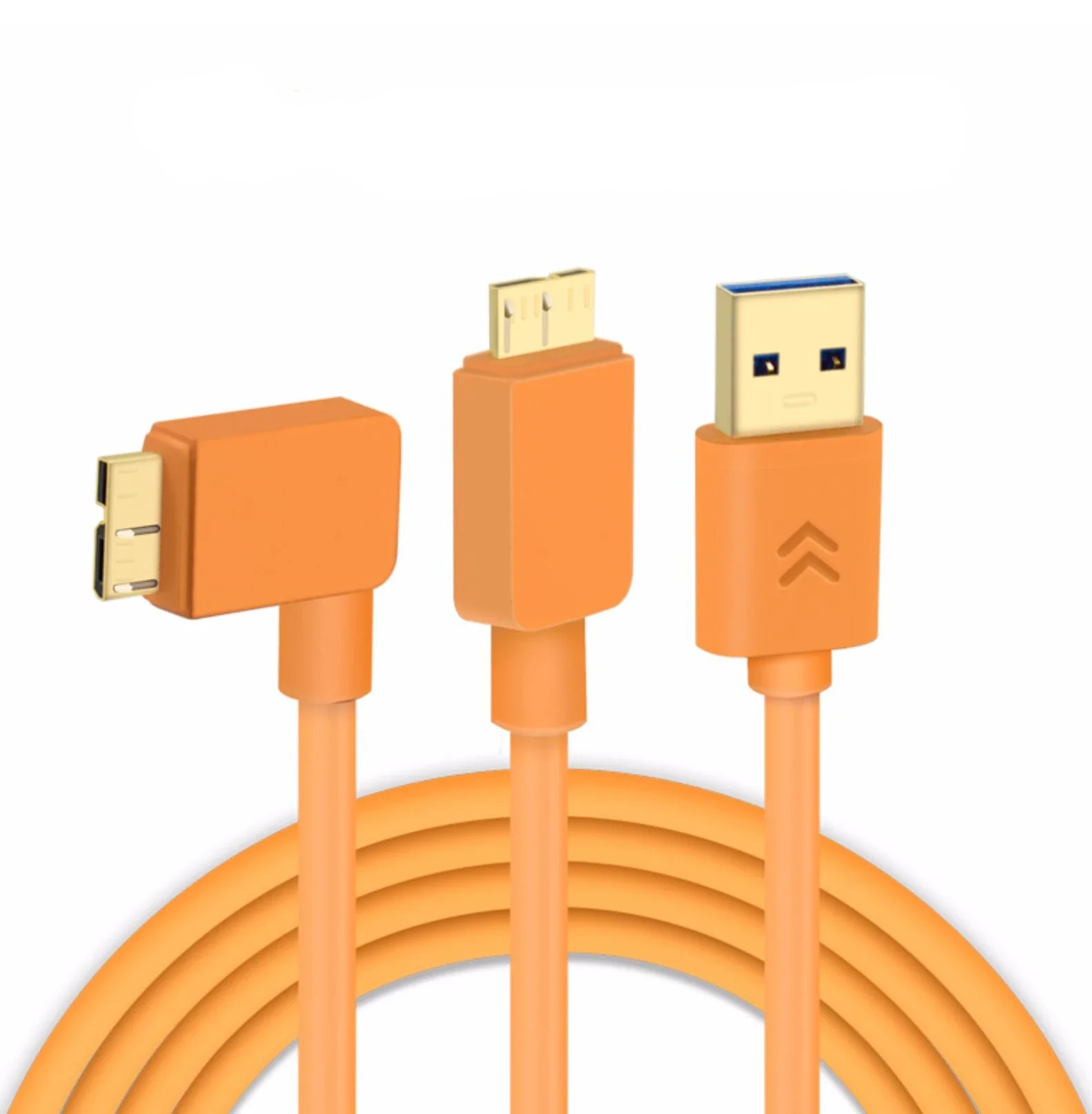 Cavo Micro-B A Usb 3.0 Fotocamera Usb Cavo Angolato Micro-B 3M/ 5M/ 8M/ 10M Per Canon Eos 5 D4 1Dx 7 D2 D800E/D850