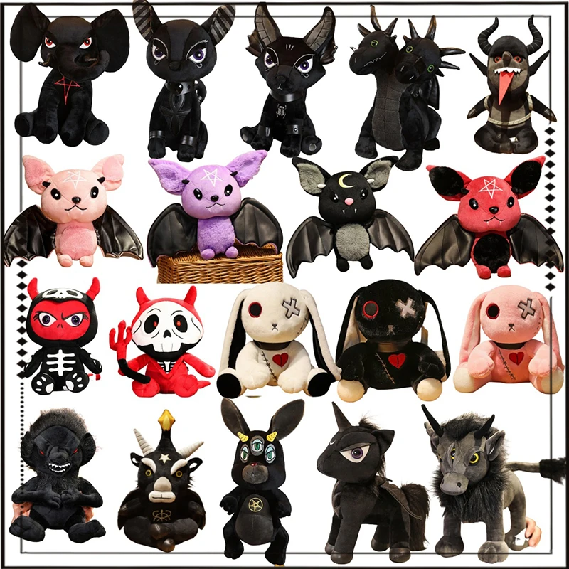 

Dark Style Cute Unicorn Anubis Hydra Bastet Plush Toy Cartoon The Role Of Ancient Egyptian Mythology Stuffed Kid Dolls Gifts Toy
