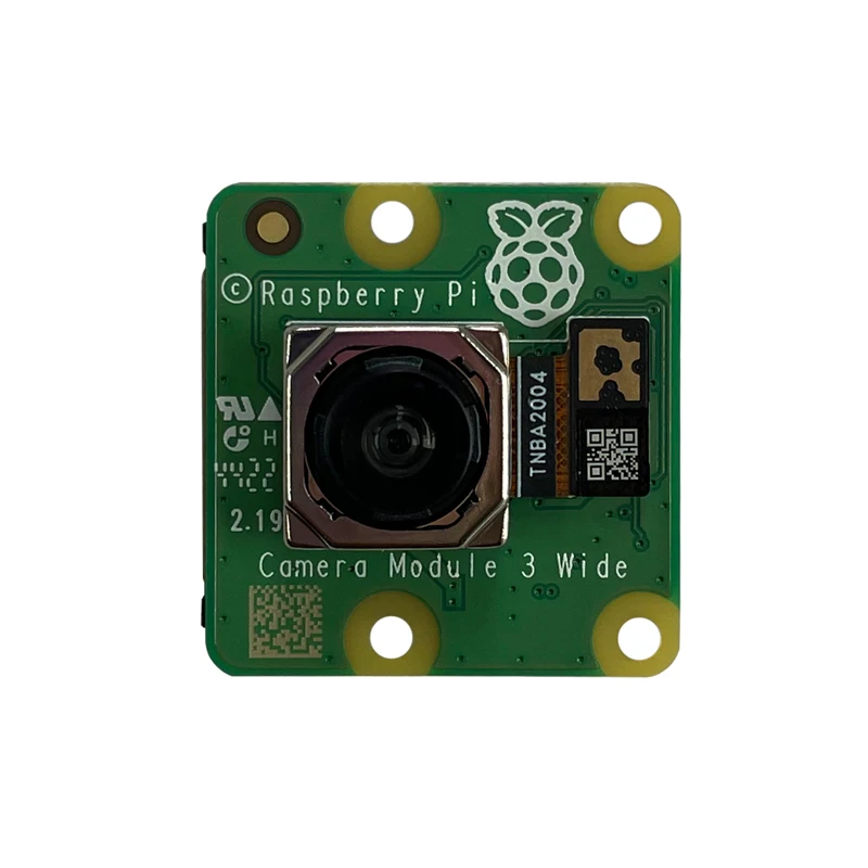 Raspberry Pi® Camera Module 3 Wide Noir Camera Module 3 Wide Noir Module de caméra Couleur CMOS Convient pour (Kits de